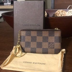 Louis Vuitton Damier Ebene Key Pouch